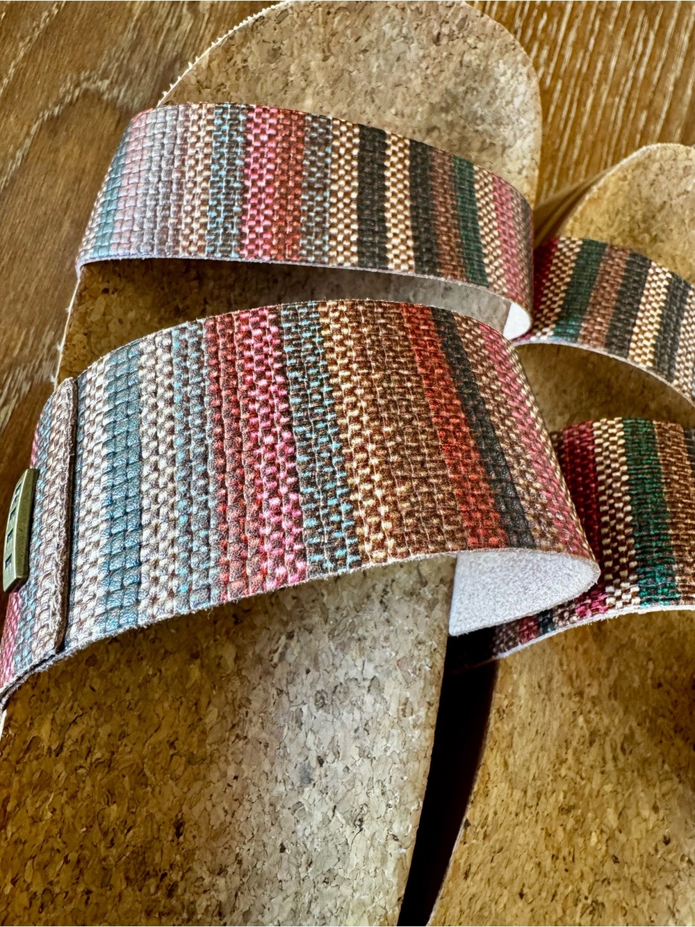 Reef multi stripe Cushion Vista Higher platform slides 8 - Picture 11 of 13